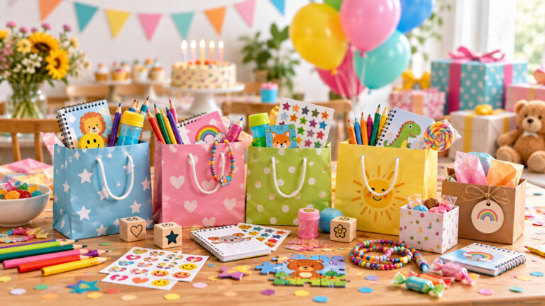 Mitgebsel und Mitbringsel zum Kindergeburtstag
