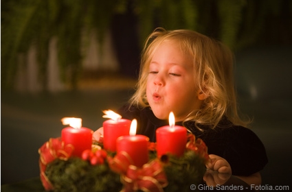 Schutz vor Bränden in der Adventszeit