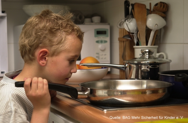 Die Wohnung kindersicher machen...